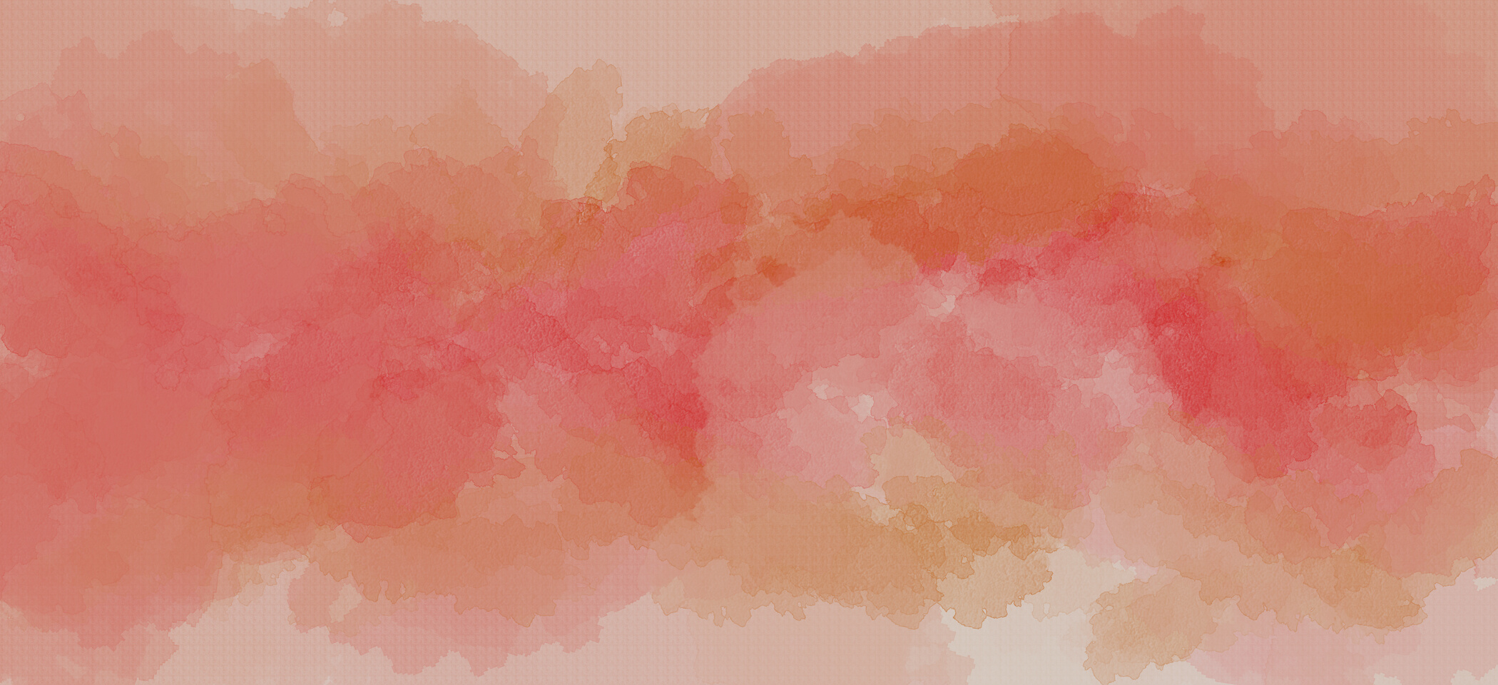 Abstract Pink and Orange Watercolour Wallpaper